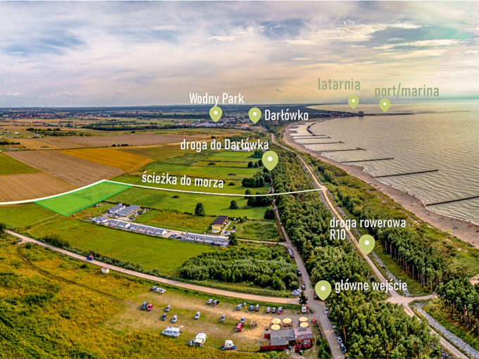 działki nad morzem kopań darłówko kompleks nr 4