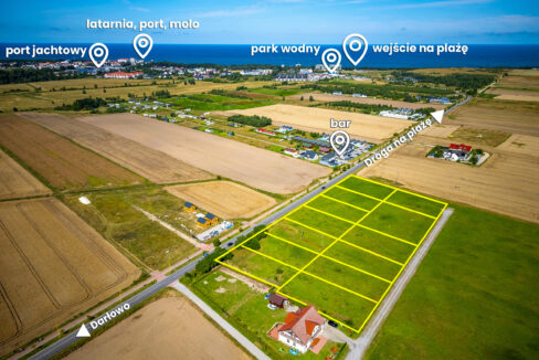 działki darłowo