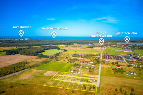 działki nad morzem jezierzany