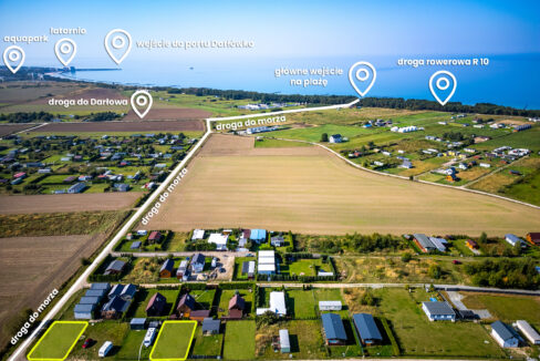 działki nad morzem darłówko kopań